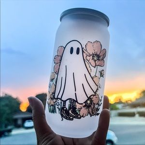 Ghost Glass Cup